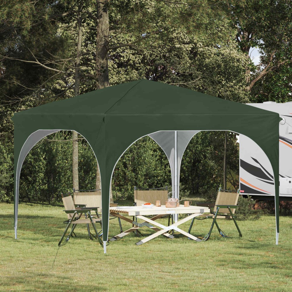 vidaXL Pop-up Partytält 290 x 290 x 245 cm Grön