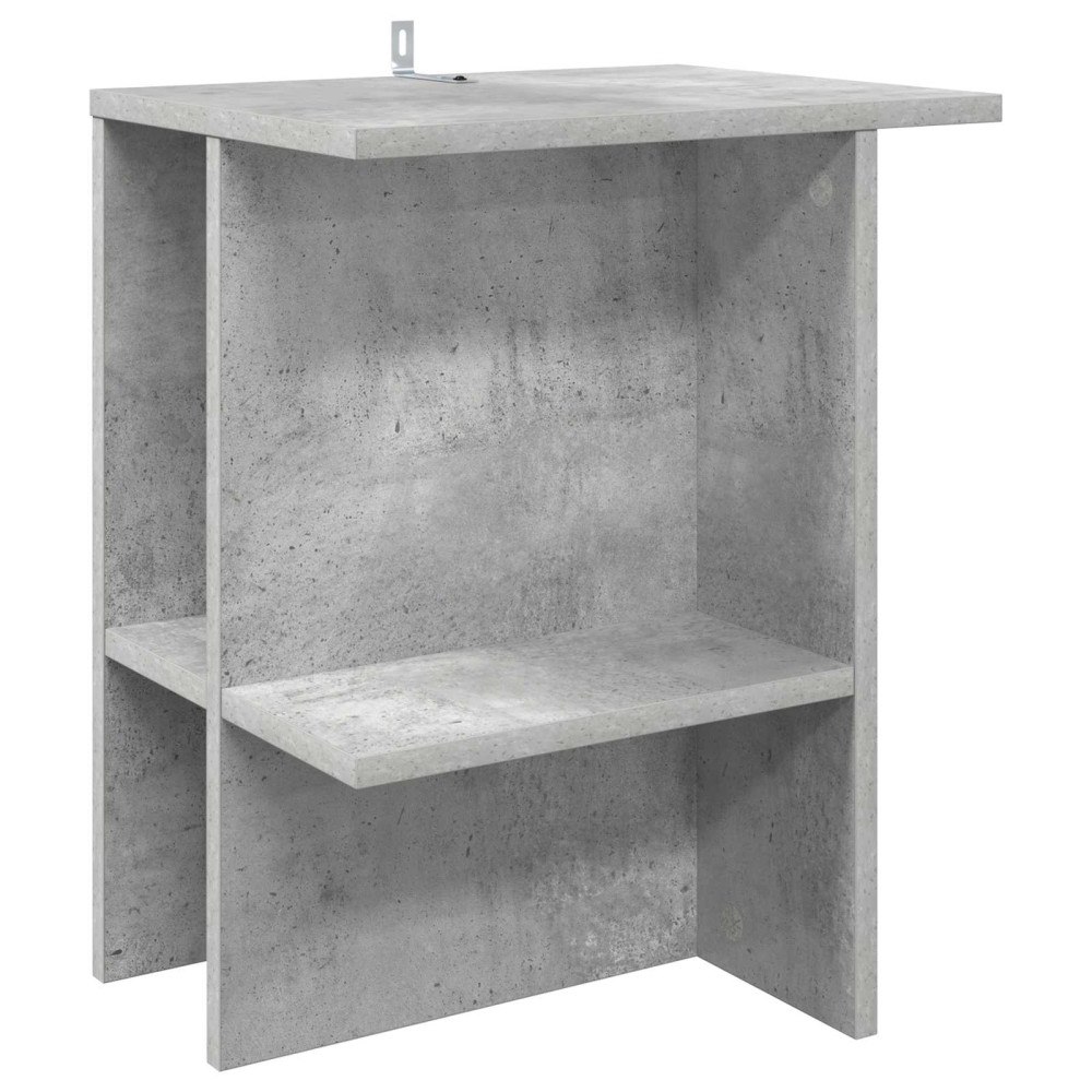 vidaXL Kaffeebord Betonggrå 40 x 30 x 49 cm Konstruerat trä