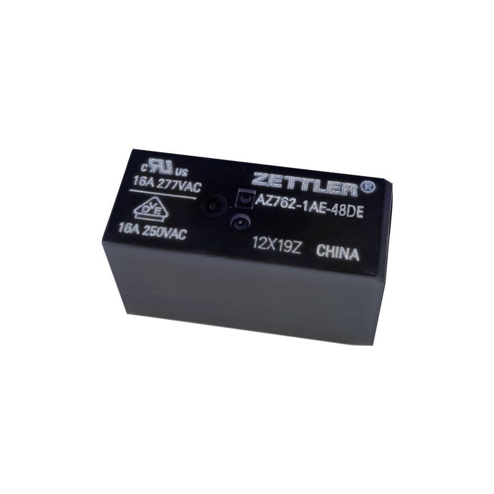 Zettler Electronics Zettler Electronics AZ762-1AE-48DE Tryckrelä 48 V/DC 16 A 1...