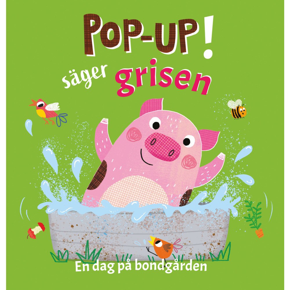 Anna Milbourne Pop-up! säger grisen : En dag på bondgården (bok, board book)
