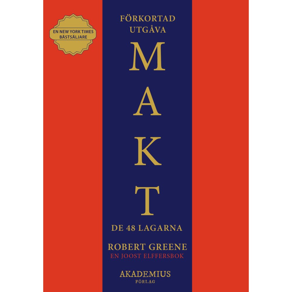Akademius Förlag Makt : de 48 lagarna (förkortad utgåva) (häftad) (Skadad)