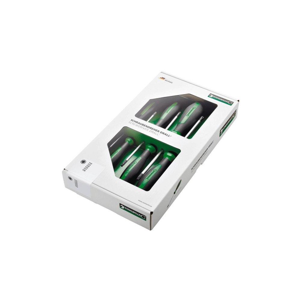 Stahlwille Stahlwille 4689TX verkstadsskruvmejselsats T10/T15/T20/T25/T...