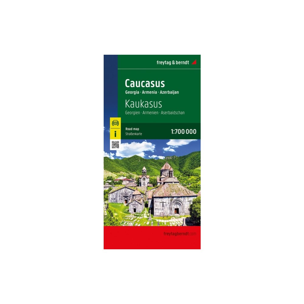 Freytag-Berndt Caucasus Road Map (Georgia-Armenia-Azerbaijan)