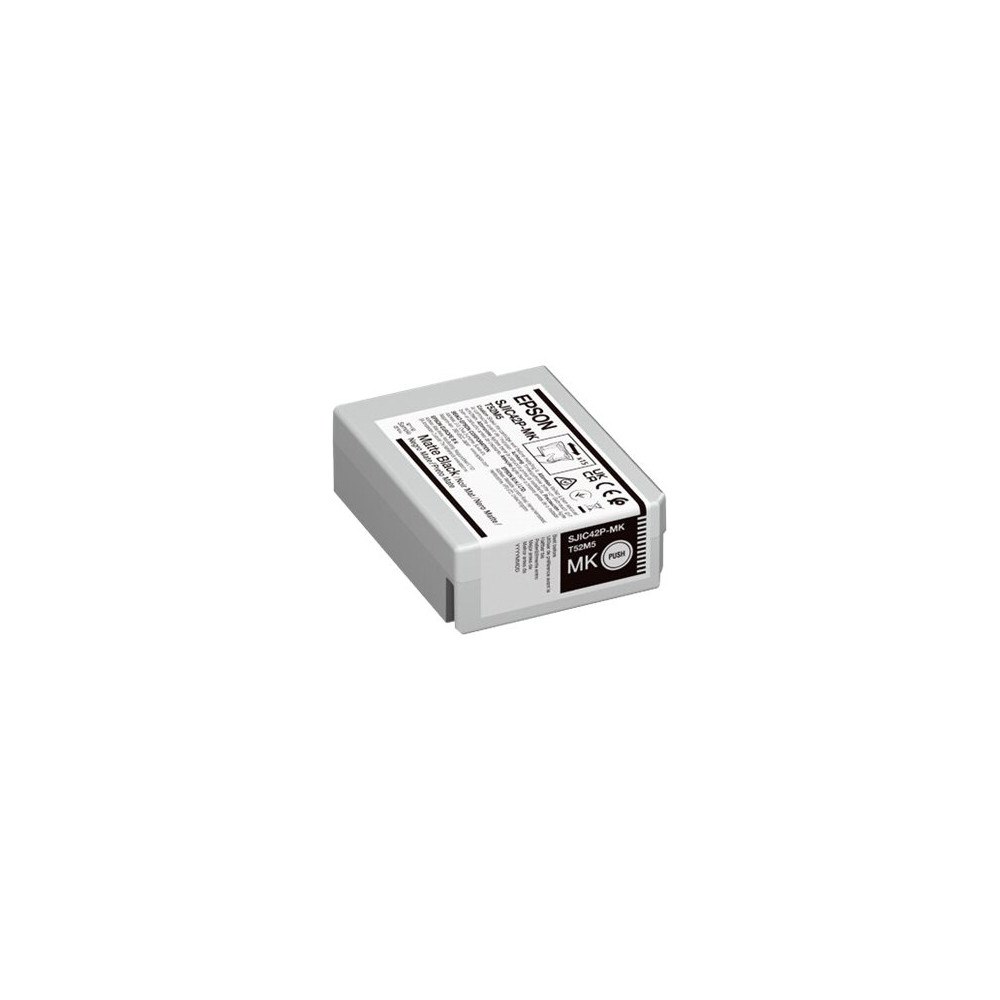 EPSON Epson SJIC42P-MK - mattsvart - original - bläckpatron