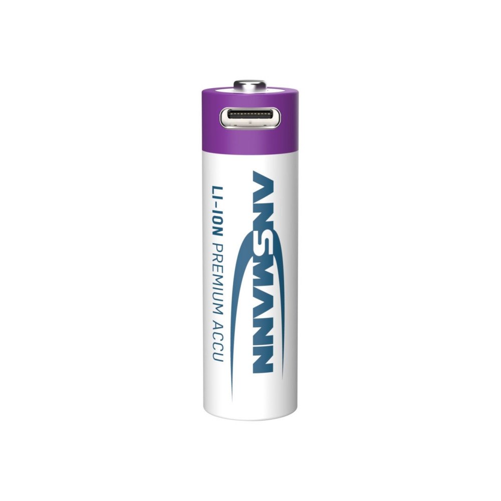ANSMANN-ENERGY Ansmann 1312-0036, Laddningsbart batteri, AA, Litium-Ion (Li...