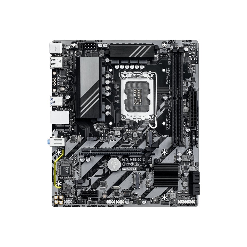Gigabyte Technology Gigabyte B860M E - moderkort - micro ATX - LGA1851-uttag - B860