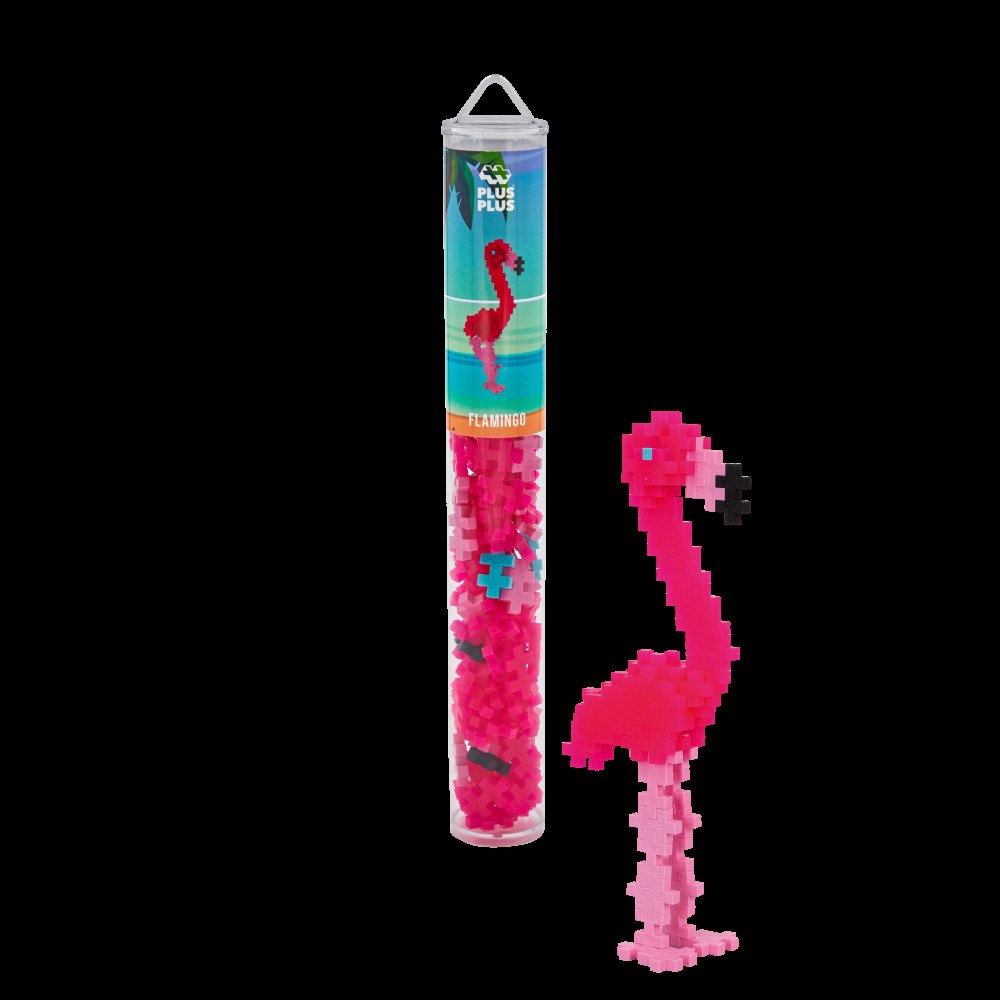 PlusPlus Plus-Plus Flamingo / 100 bitar rör