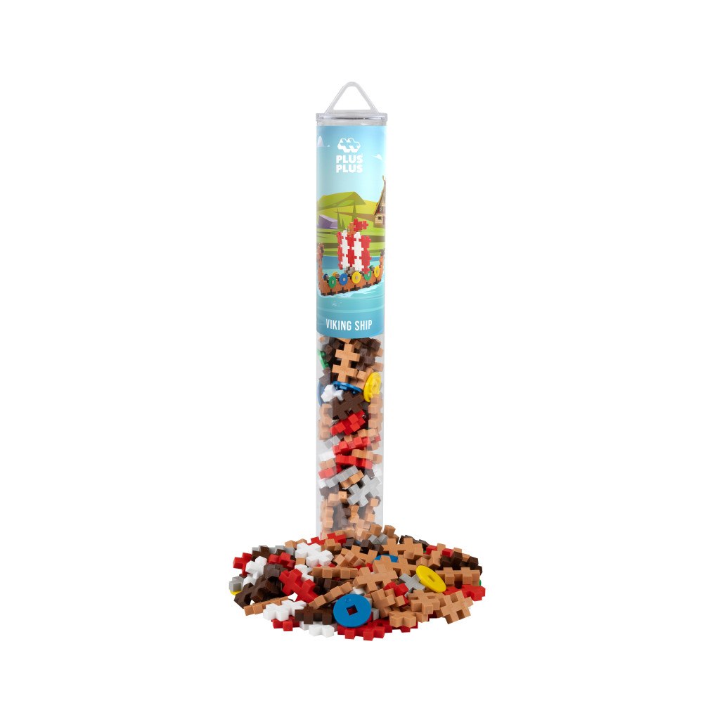 Plus-Plus Plus-Plus Vikingaskepp / 100 bitar rör