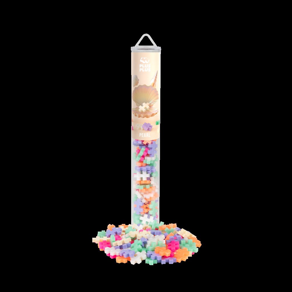 Plus-Plus Plus-Plus Pearl mix / 100 bitar rör