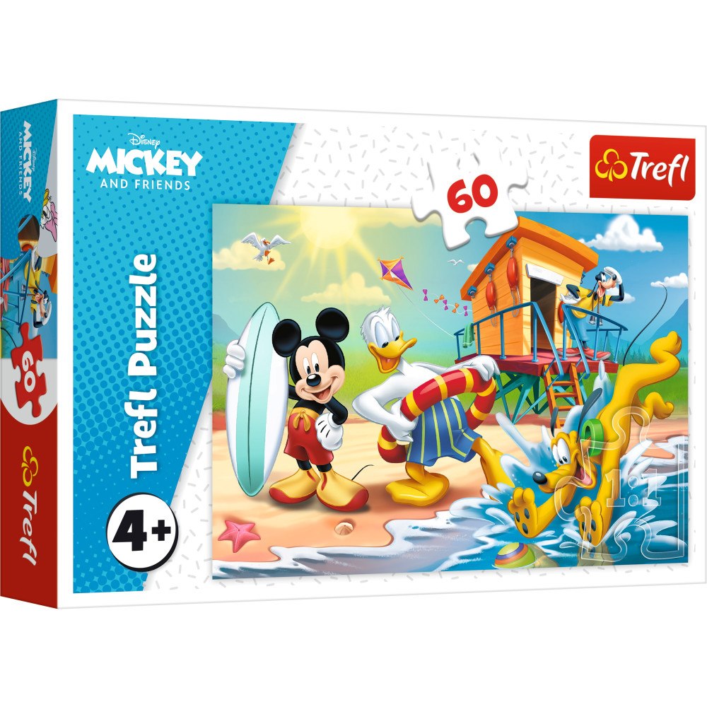 Egmont Kärnan Pappussel Trefl 60 Bitar Mickey Mouse