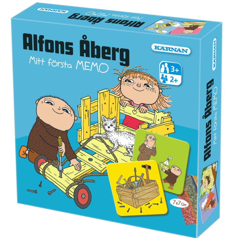 Egmont Kärnan Mitt första Memo Alfons Åberg