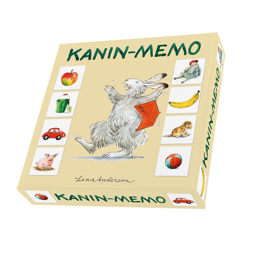 Hjelm förlag Kanin Memo