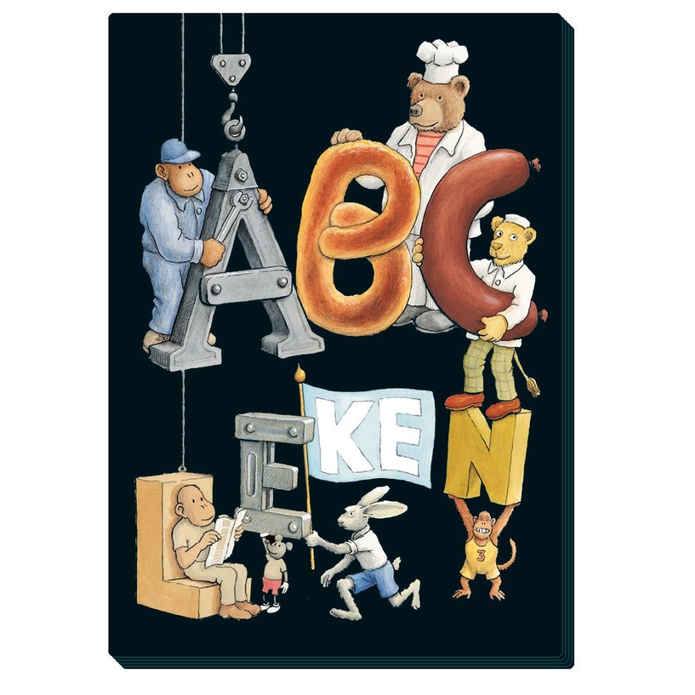 Hjelm förlag ABC- leken Jan Lööf