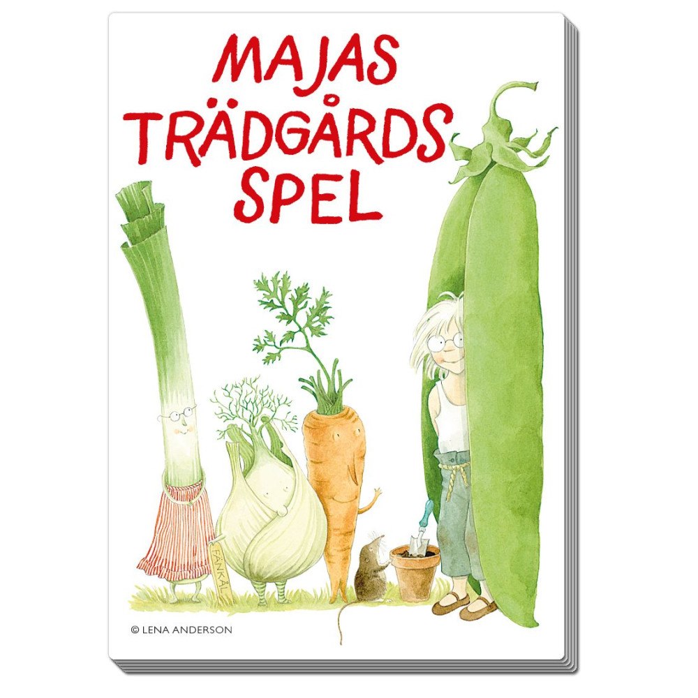 Hjelm förlag Majas trädgårdsspel