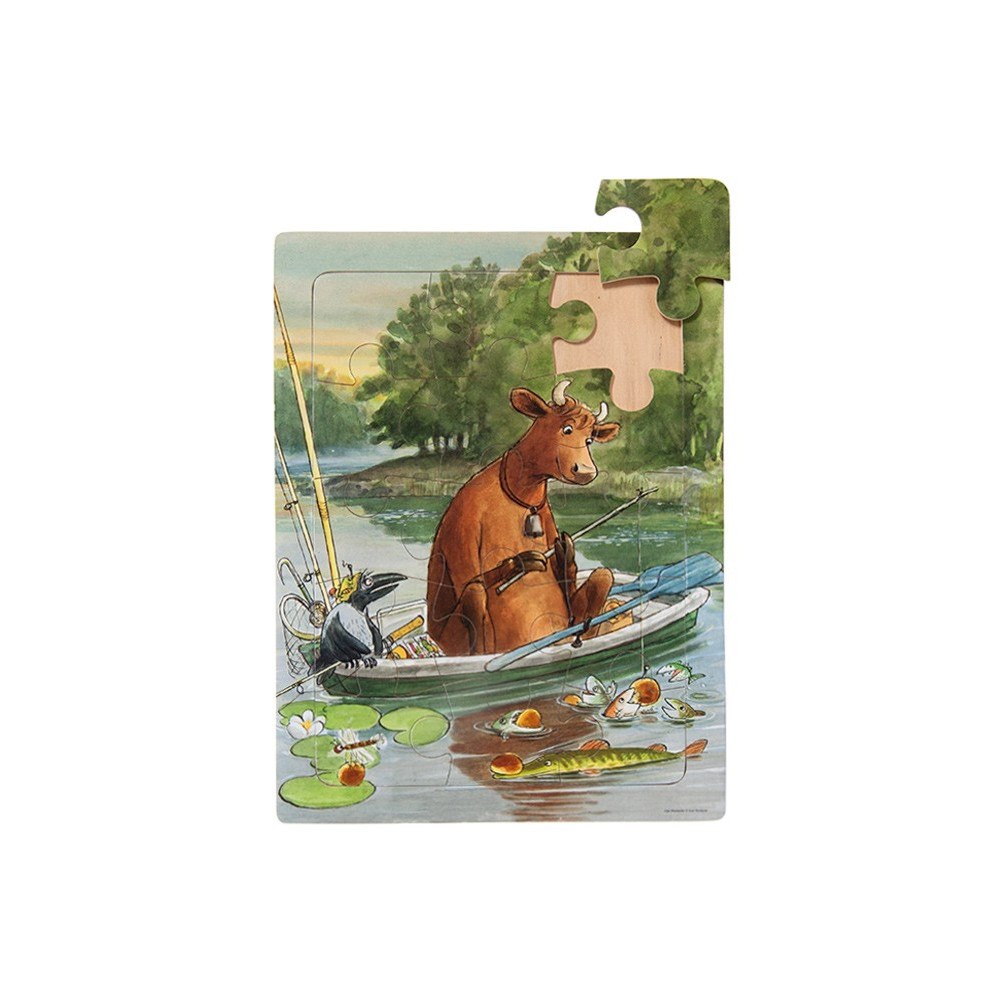 Hjelm förlag Mamma Mu och Kråkan rampussel - 15 bitar