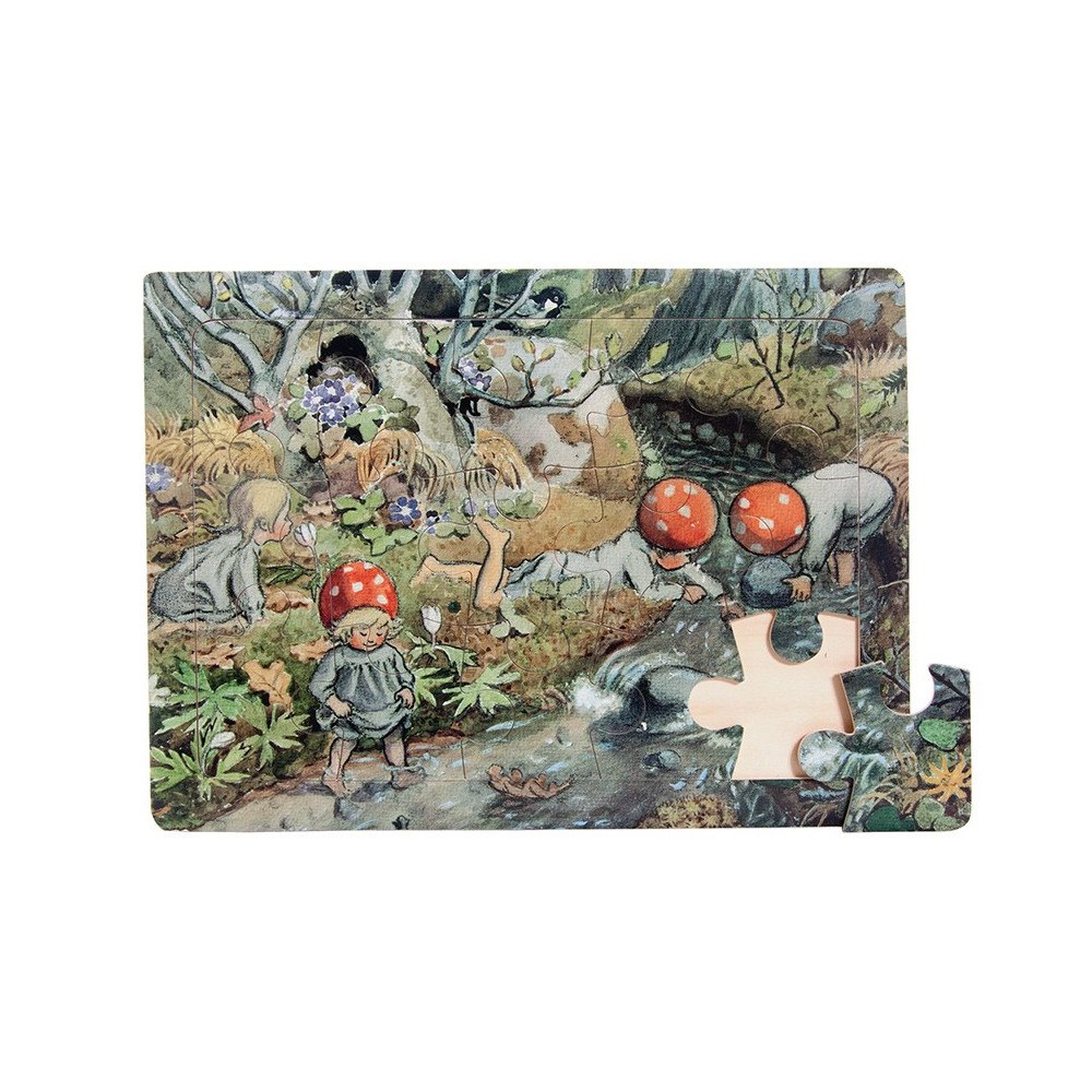 Hjelm förlag Tomtebobarnen rampussel - 15 bitar