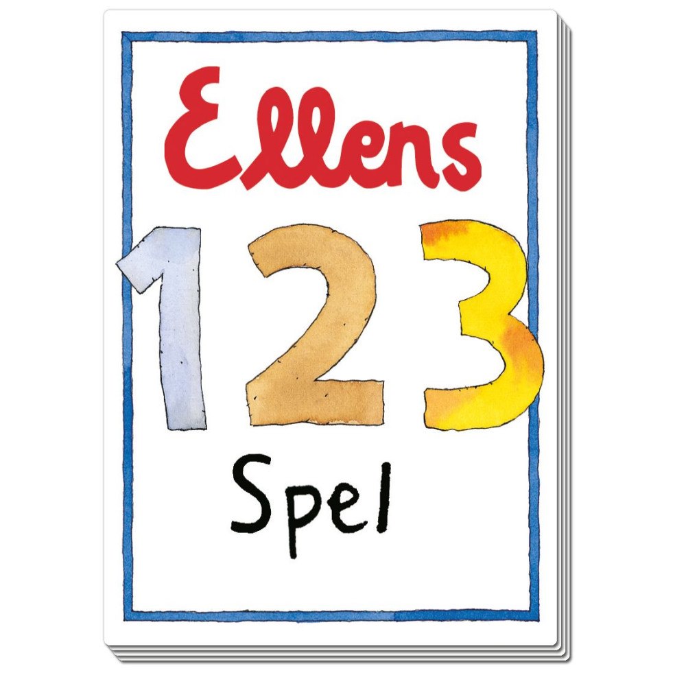 Hjelm förlag Ellens räknespel - Ellens 123 spel