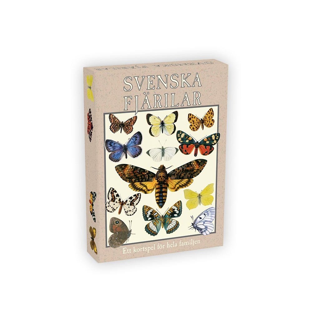 Hjelm förlag Svenska Fjärilar Kortspel