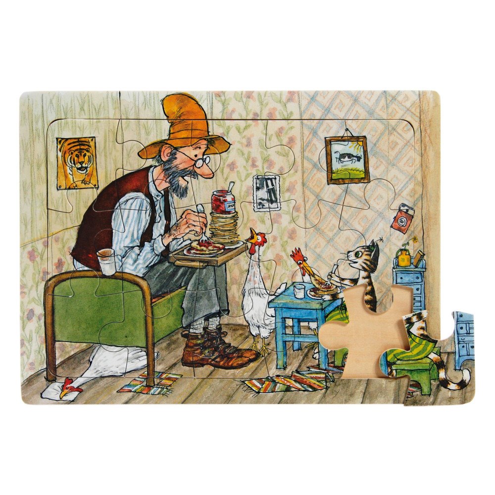 Hjelm förlag Findus flyttar ut rampussel - 15 bitar