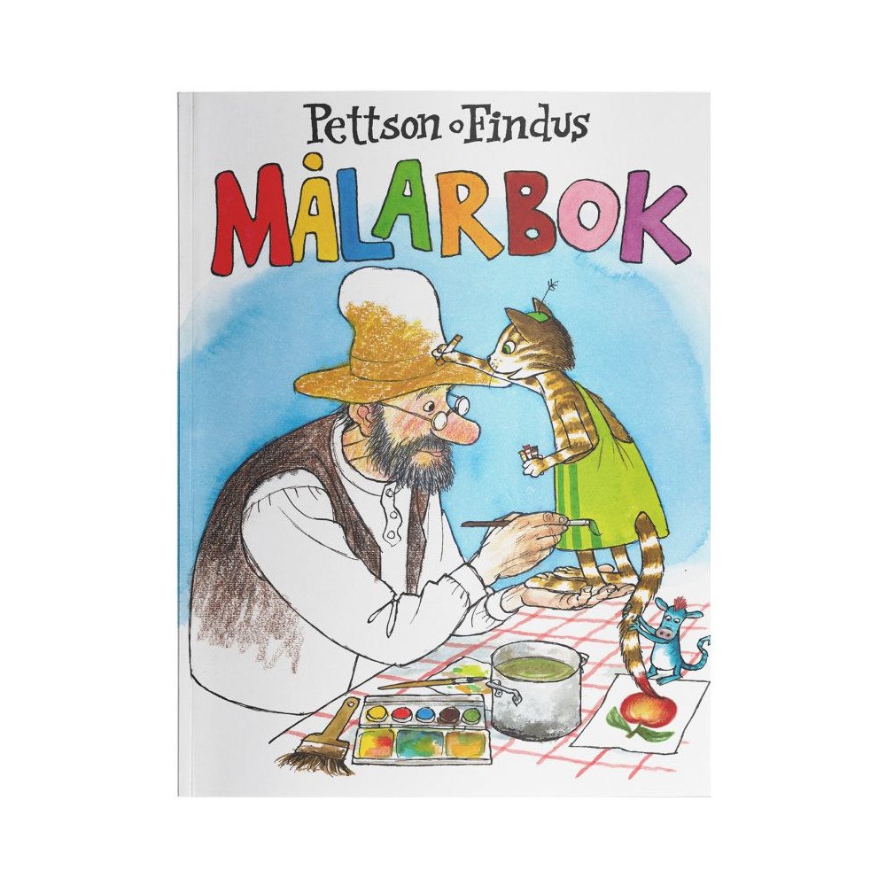 Hjelm förlag Pettson o Findus Målarbok (häftad)