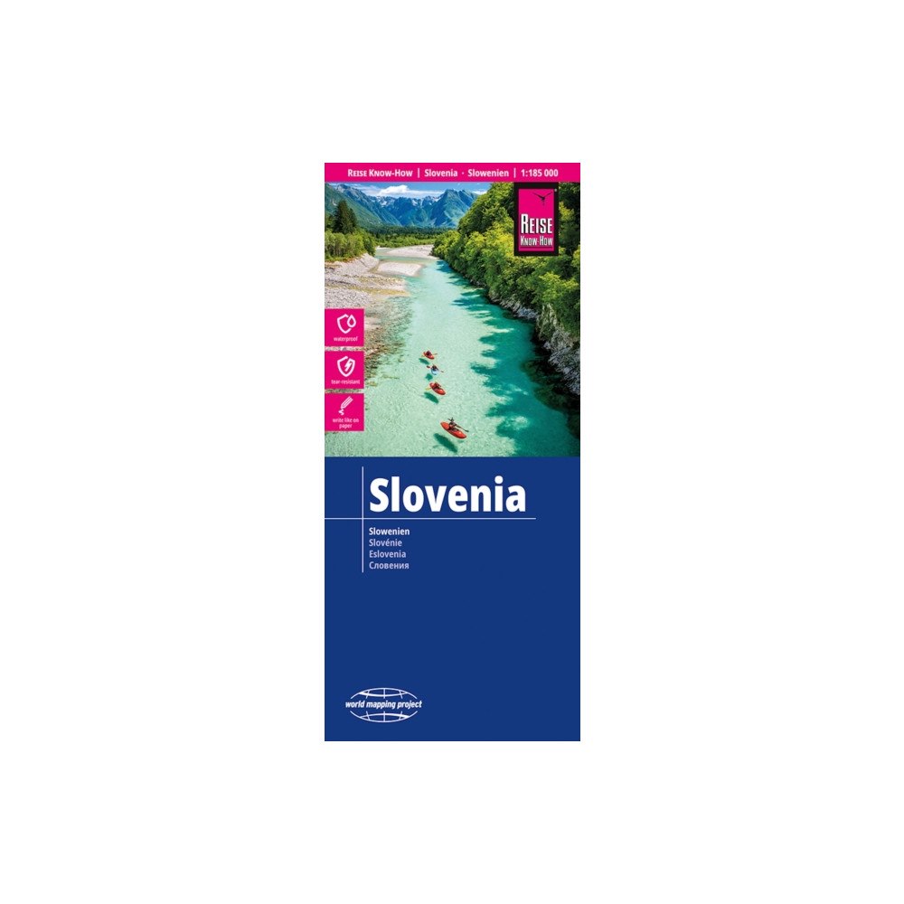 Reise Know-How Verlag Peter Rump GmbH Slovenia (1:185.000)