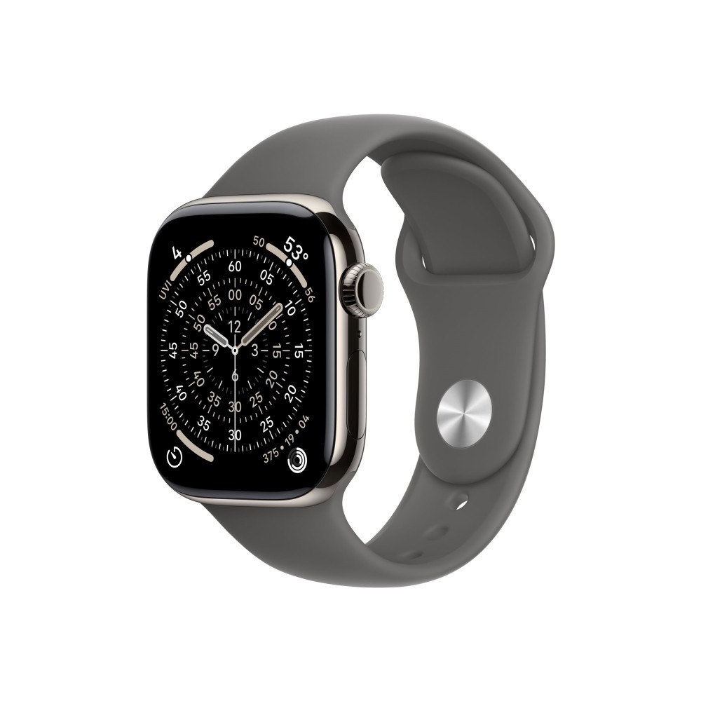 Apple Apple Watch Series 11 GPS + Cellular 42mm Natural Titanium C...