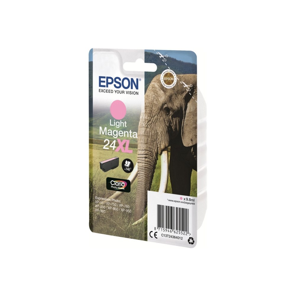 EPSON Epson 24XL - XL - ljus magenta - original - bläckpatron