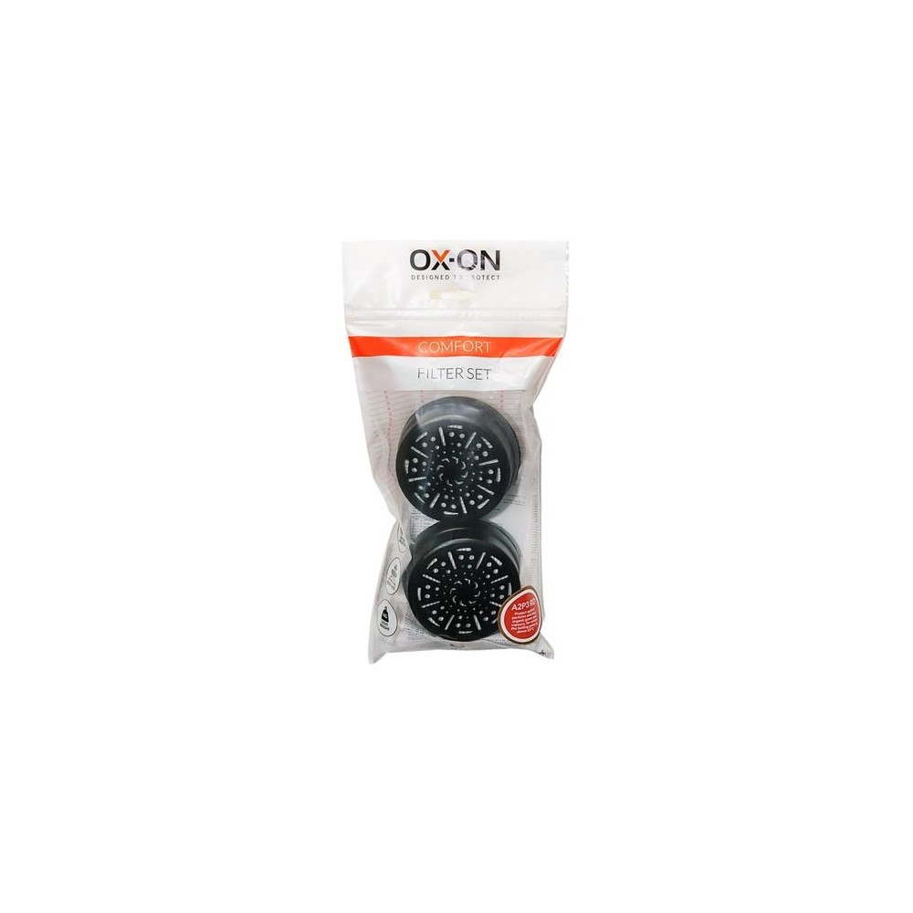 OX-ON OX-ON filter A2P3D för T/halvmask  mot organiska ångor och p...