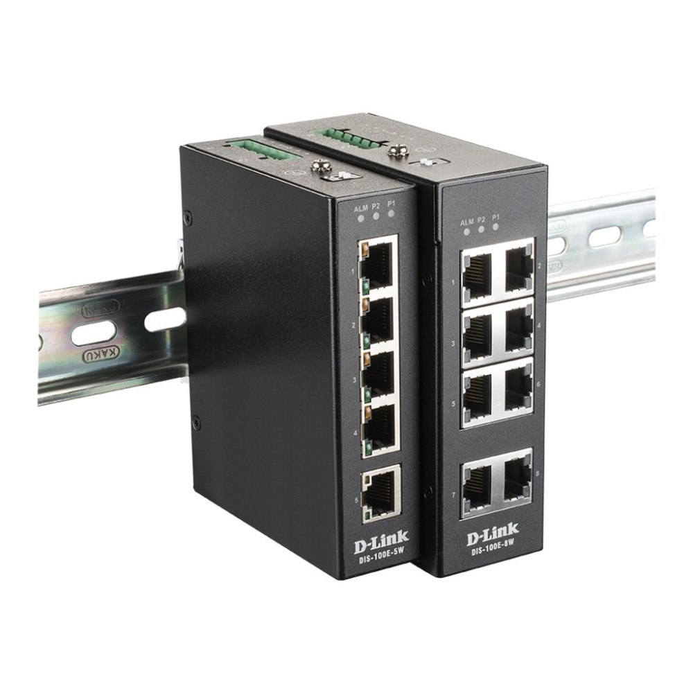 D-Link D-Link DIS 100E-5W - switch - 5 portar - ohanterad