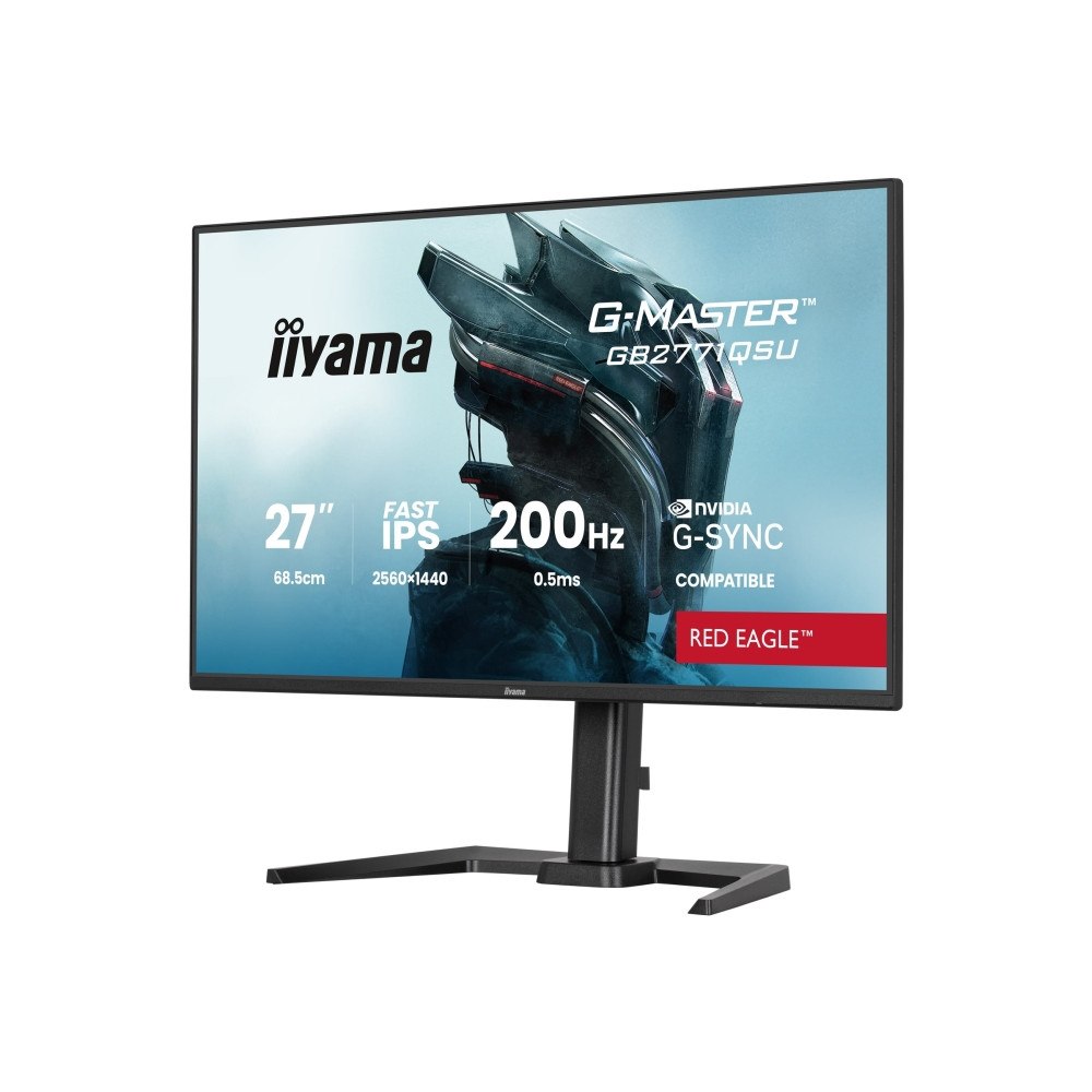 Iiyama iiyama G-MASTER Red Eagle GB2771QSU-B1 - LED-skärm - QHD - 27"