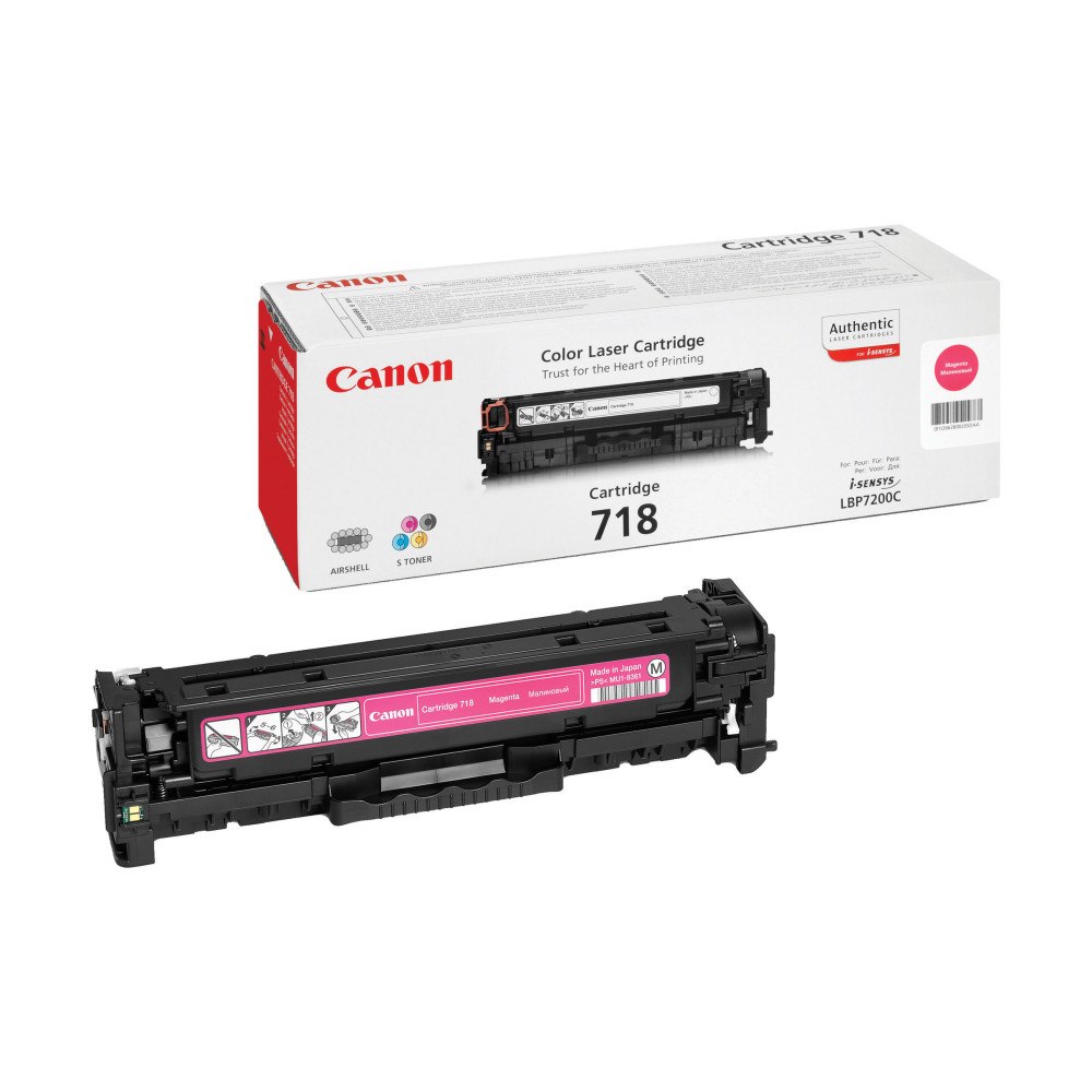 CANON Canon 718 Magenta - magenta - original - tonerkassett