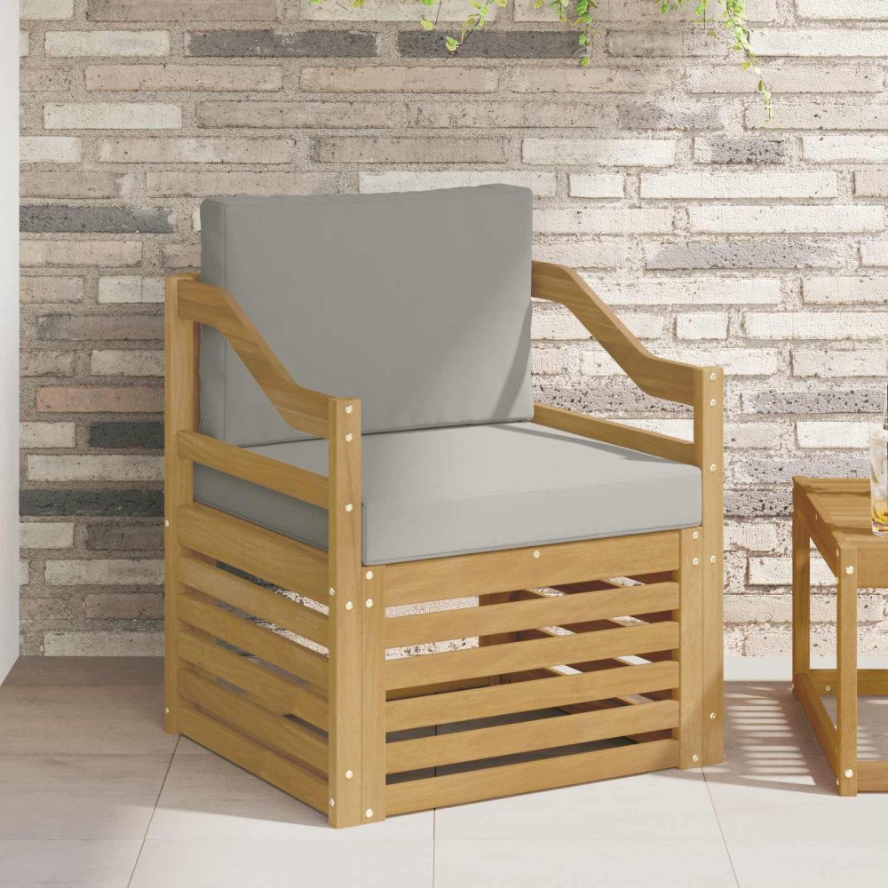 vidaXL Utomhussoffa Polyester Vit
