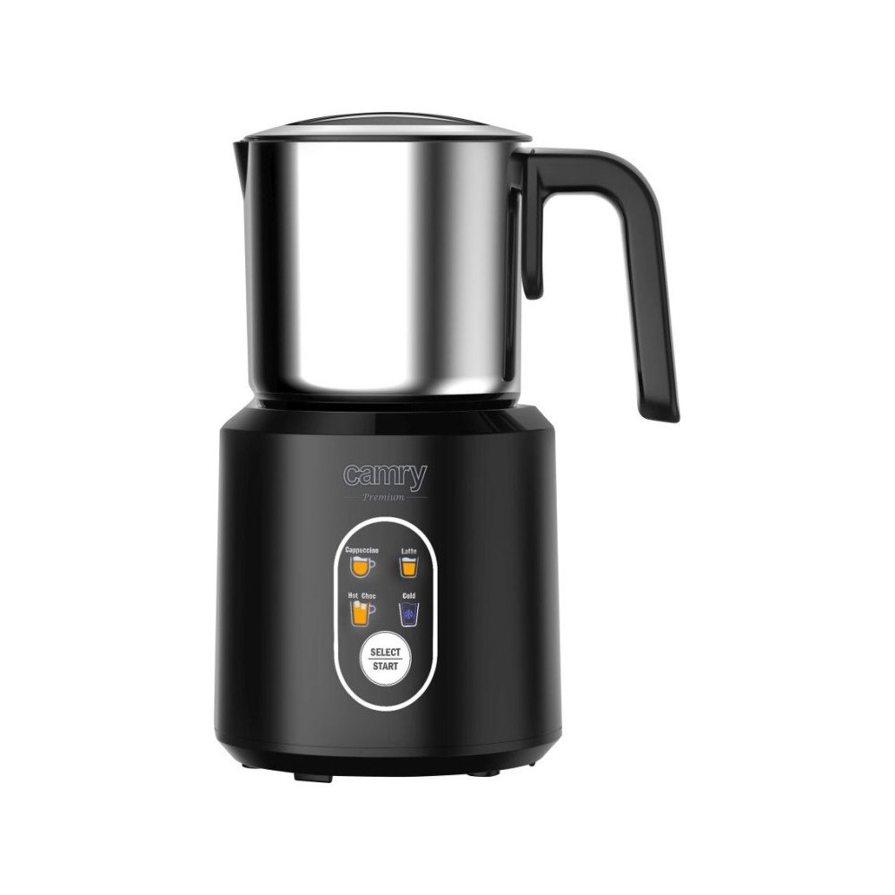 Camry Camry Premium CR 4498, Automatisk mjölkskummare/värmare, Sva...