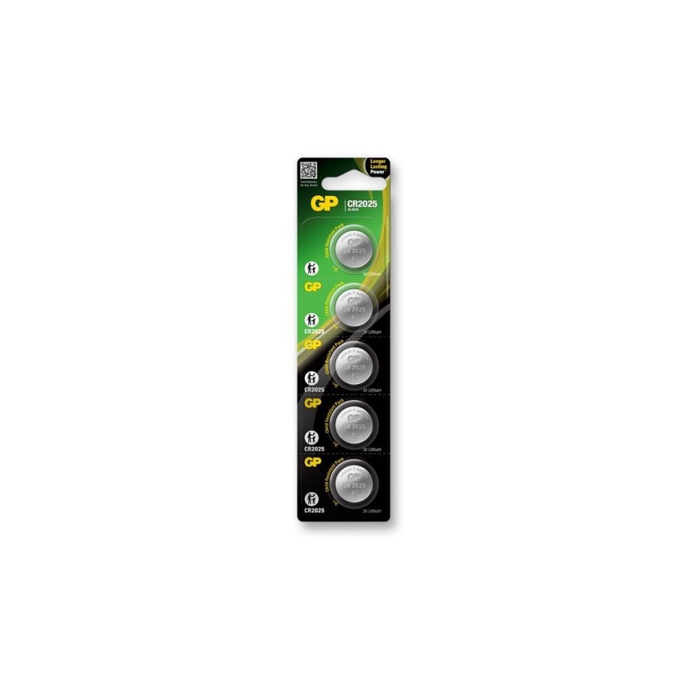 GP Batteries GP Batteries Lithium Cell CR2025, Engångsbatteri, CR2025, Li...