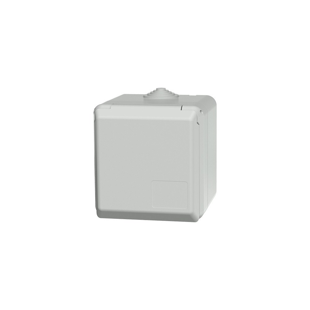 Mennekes Elektrotechnik CEE Cepex utvändigt vägguttag 16A 5P 6H 400V IP44 på infälln...