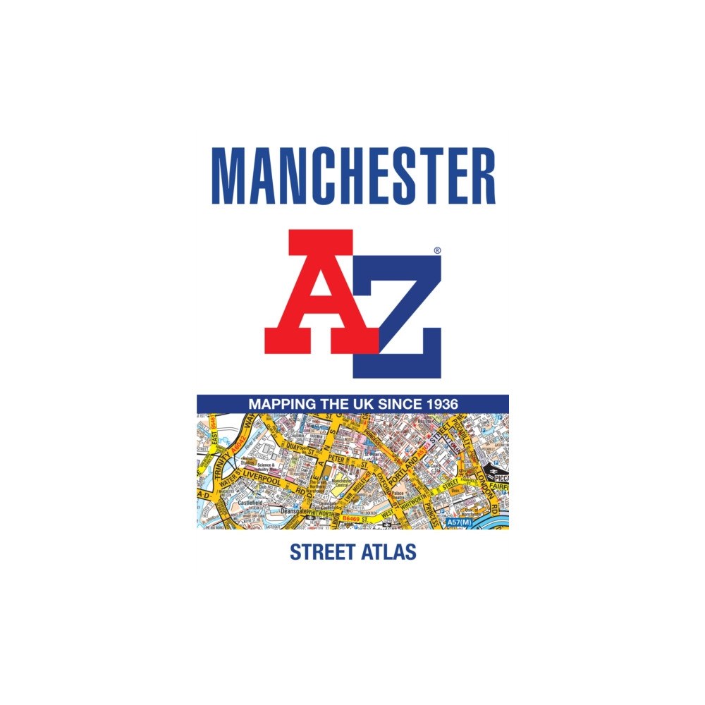 HarperCollins Publishers Manchester A-Z Street Atlas (häftad, eng)