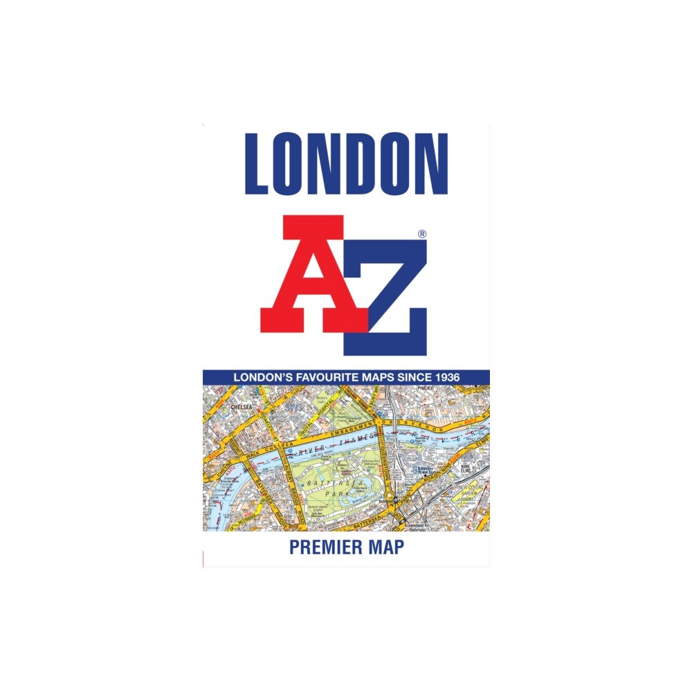HarperCollins Publishers London A-Z Premier Map