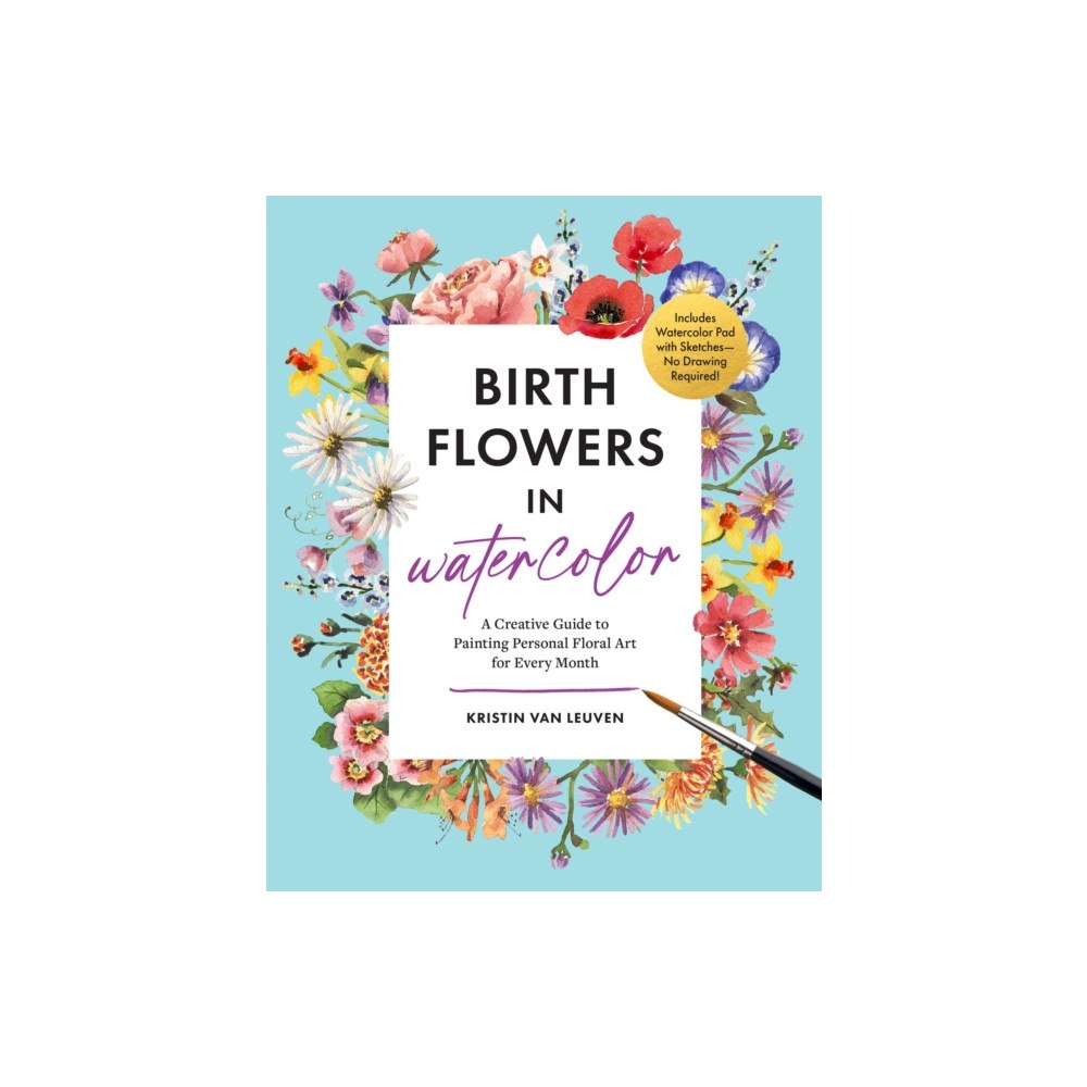 Quarto Publishing Group USA Inc Birth Flowers in Watercolor (häftad, eng)