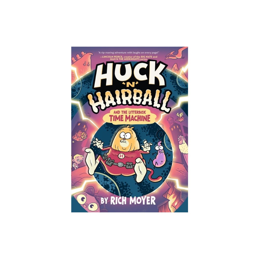 Union Square & Co. Huck 'N' Hairball and the Litterbox Time Machine (häftad, eng)