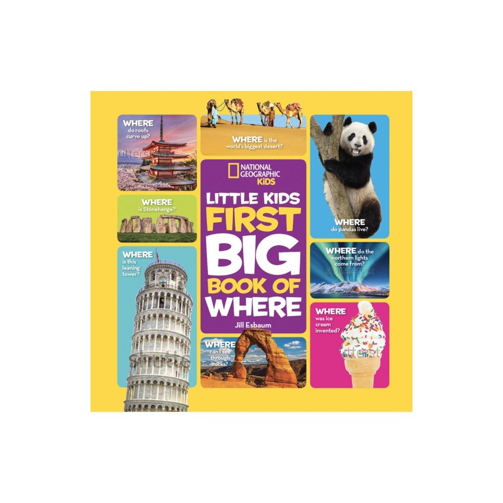 HarperCollins Publishers Little Kids First Big Book of Where (inbunden, eng)