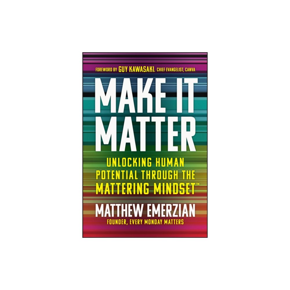 John Wiley & Sons Inc Make It Matter (inbunden, eng)