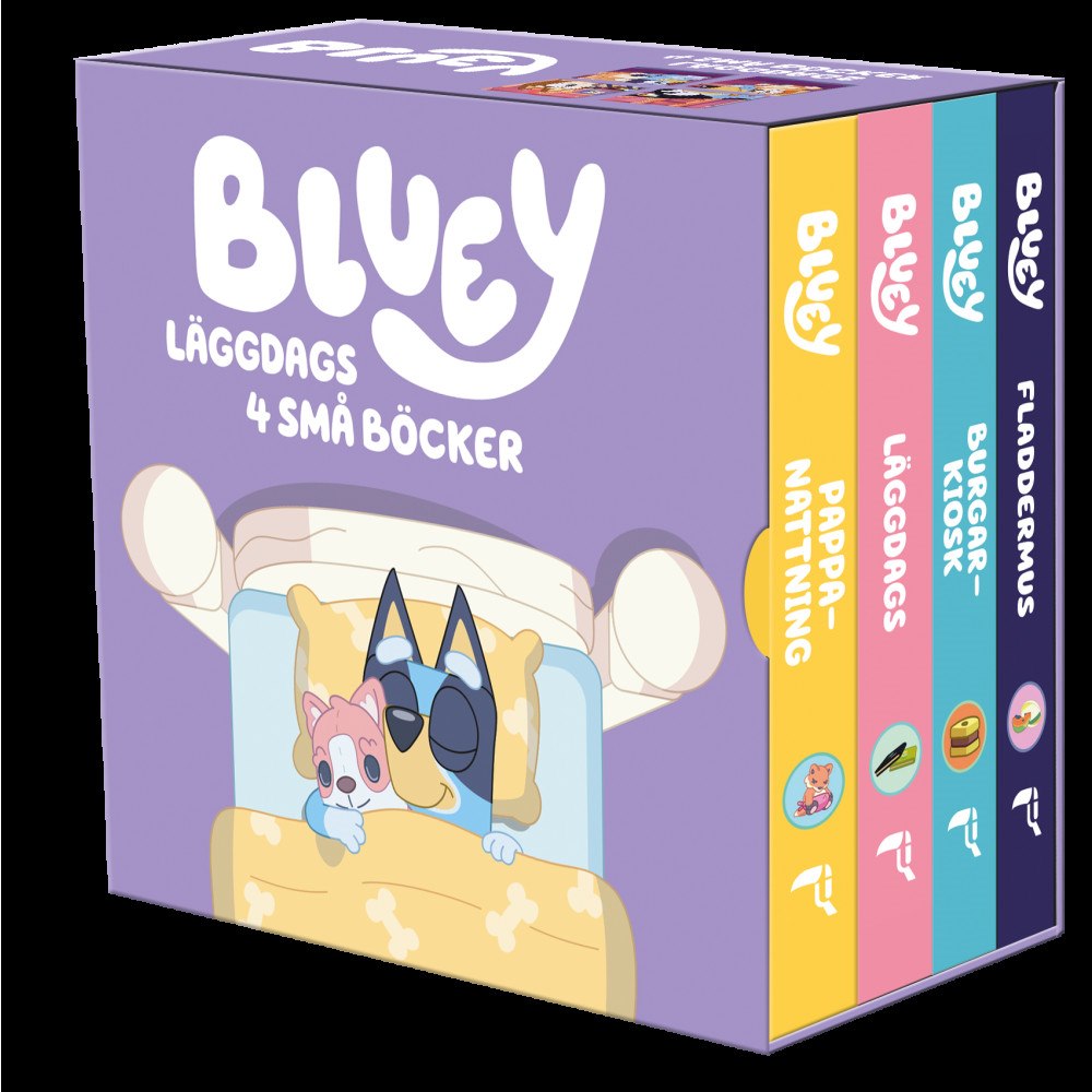 Tukan Förlag Läggdags 4 små böcker (bok, board book)