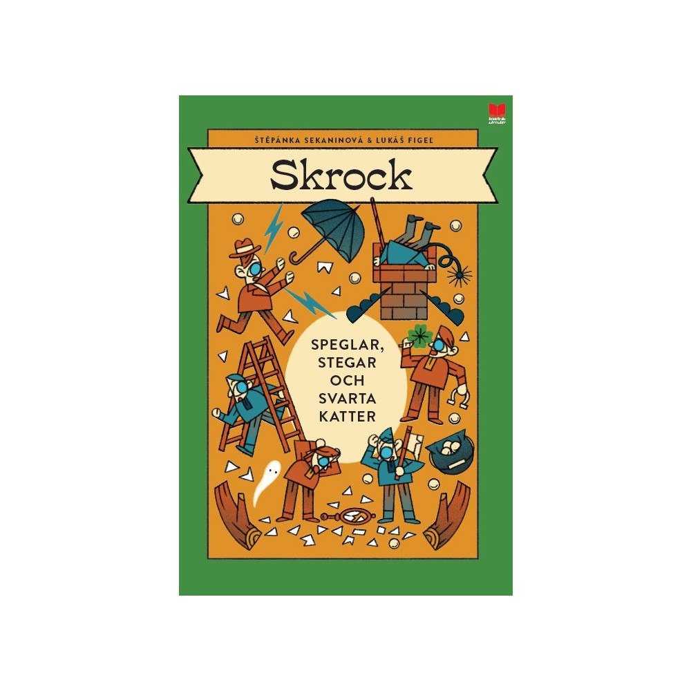 Stepánka Sekaninová Skrock : speglar, stegar och svarta katter (inbunden)