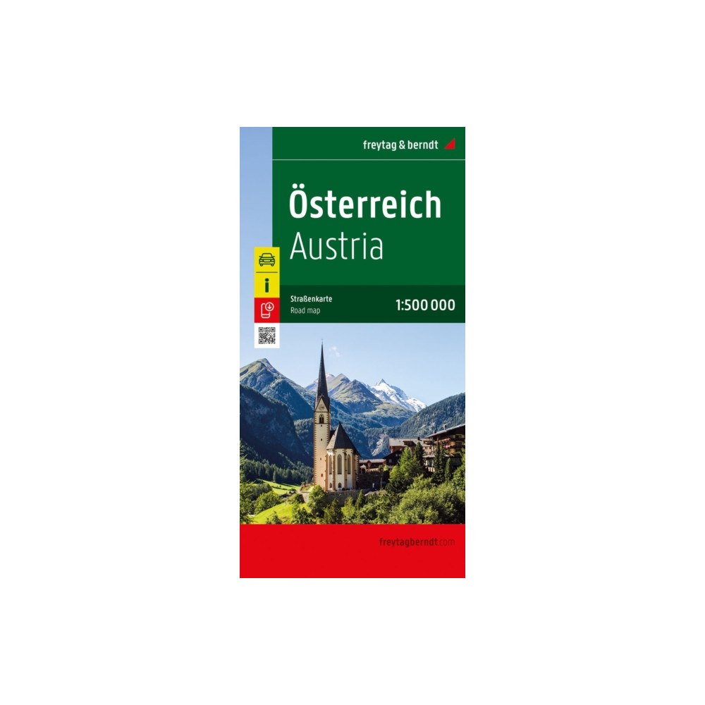 Freytag-Berndt Austria, Road map 1:500.000