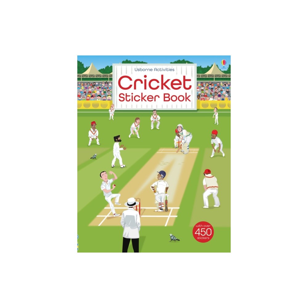 Usborne Publishing Ltd Cricket Sticker Book (häftad, eng)