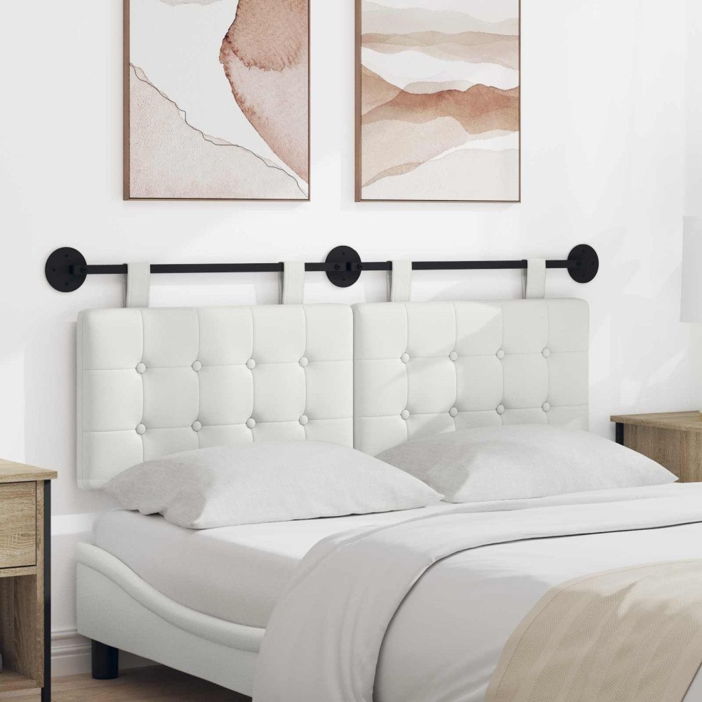 vidaXL Hängande sänggavel Konstläder