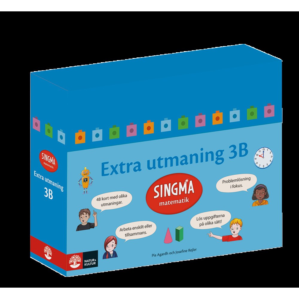 Pia Agardh Singma matematik 3B Extra utmaning (bok)