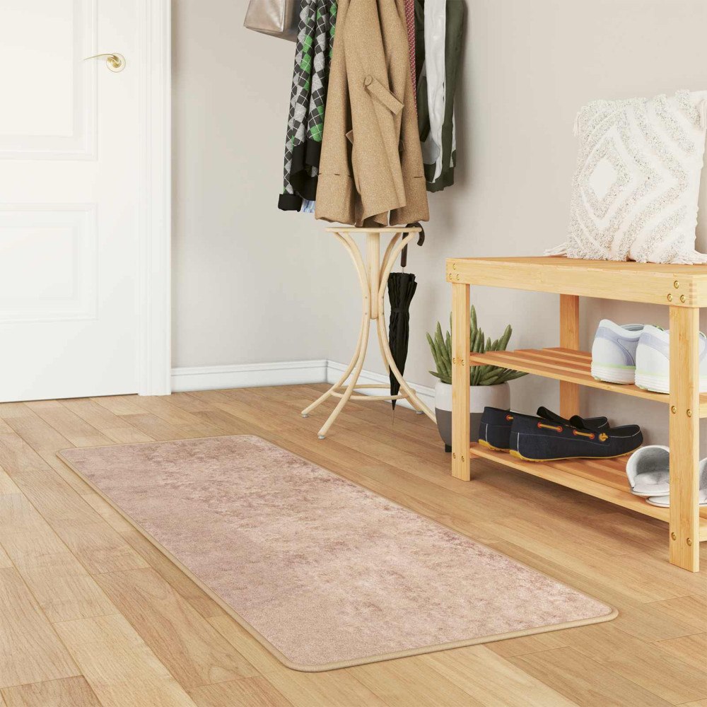 vidaXL Mattlöpare MARSA Sand 50 x 100 cm Polyester och PVC