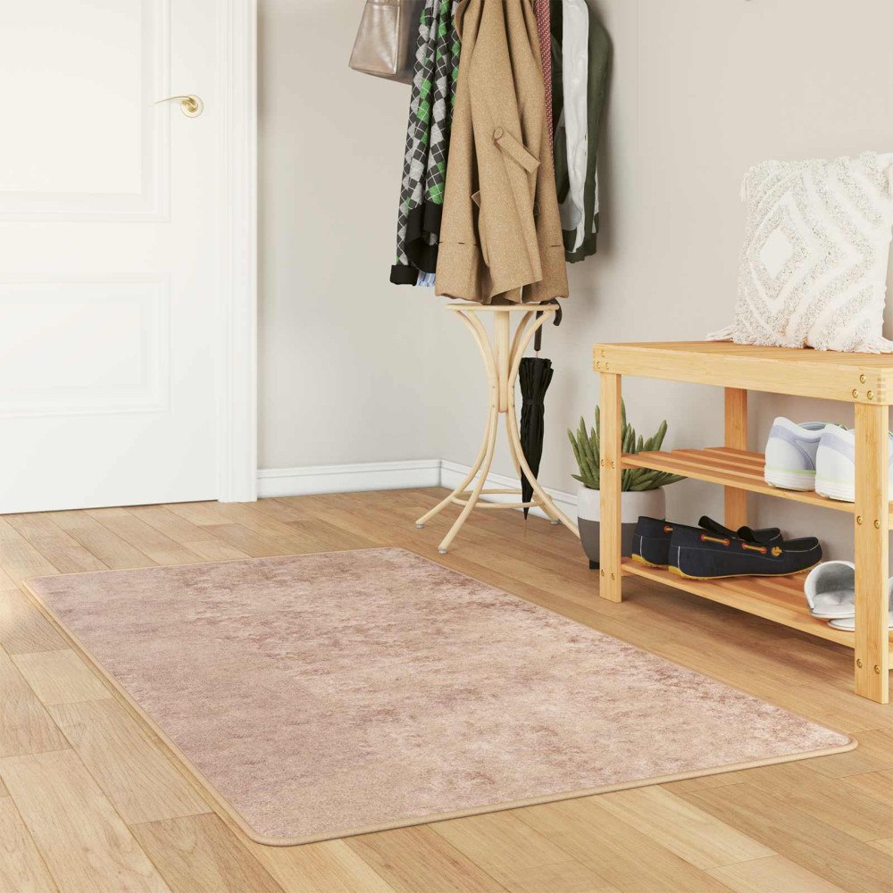 vidaXL Mattlöpare MARSA Sand 100 x 150 cm Polyester och PVC