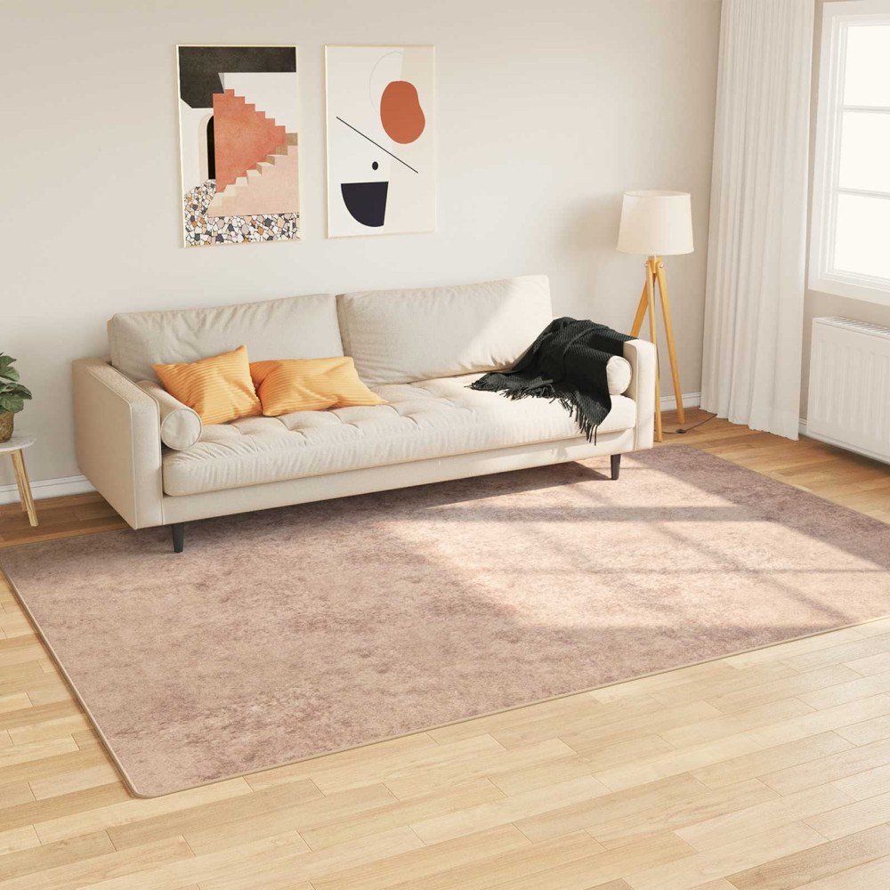 vidaXL Mattlöpare MARSA Sand 190 x 300 cm Polyester och PVC